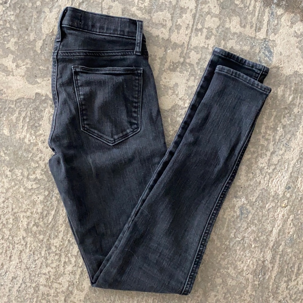 Gap 1969 easy legging, color black, size 26 long, original hem